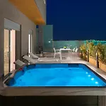 Rhodes Skyline With Out Door Jacuzzi Sea View A1 * Ixia (Rhodes)