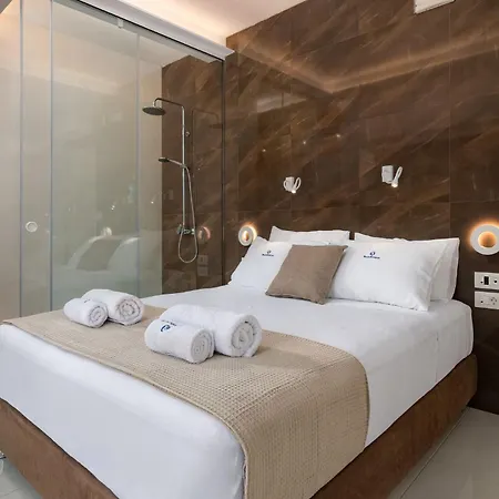 Rhodes Skyline With Out Door Jacuzzi Sea View A1 Иксиа