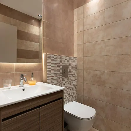 Апартаменты Rhodes Skyline With Out Door Jacuzzi Sea View A1 *