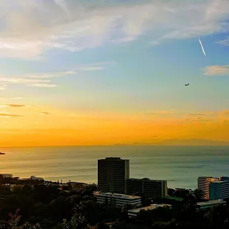 Rhodes Skyline With Out Door Jacuzzi Sea View A1 * Иксиа