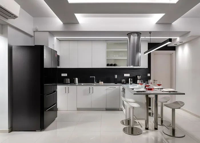 Appartement Rhodes Skyline With Out Door Jacuzzi Sea View A1