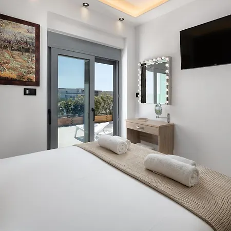 Rhodes Skyline With Out Door Jacuzzi Sea View A1 Apartment Ixia (Rhodes)