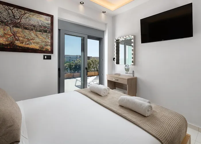 Rhodes Skyline With Out Door Jacuzzi Sea View A1 شقة إكْسِيا